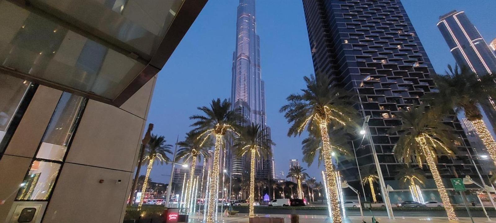 Burj View Vista Beautiful Apartment In Downtown Dubai Bagian luar foto